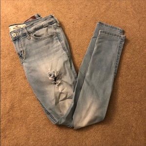 Low rise jeans